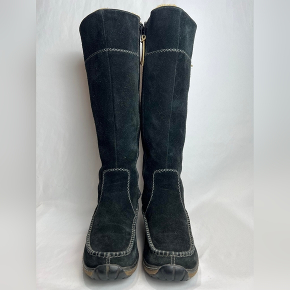 Timberland HOLLACE Shearling Moccasin Suede Boot US7M - Picture 5 of 7